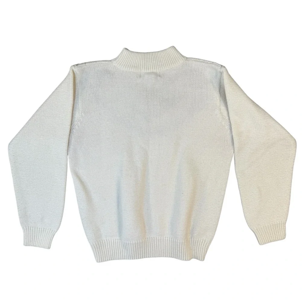 Vintage Alfred Dunner Grandmacore Pullover Sweater Womens Size Petite Medium - Picture 3 of 6